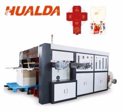 Máquina de embalagem HLD do copo de papel da lancheira - D1200 uma garantia do ano