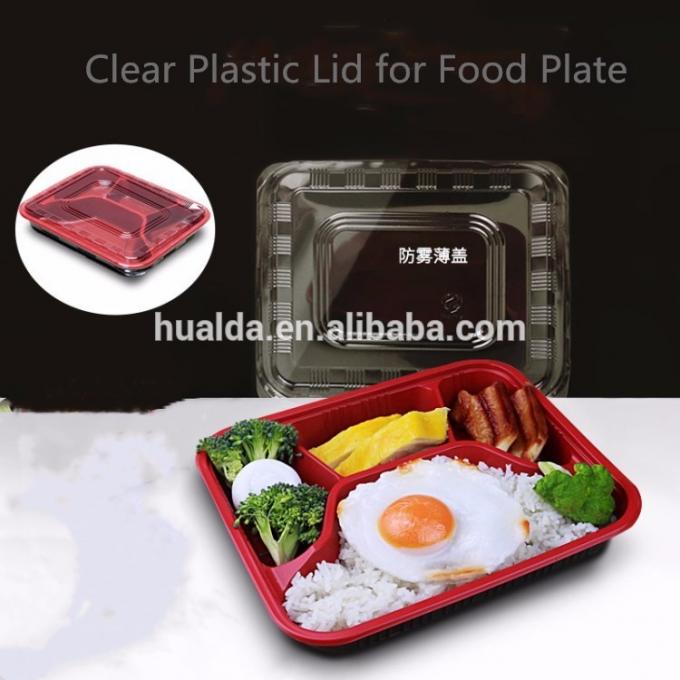 Máquina thermoforming da tampa plástica da tampa da abóbada para a caixa de papel do alimento