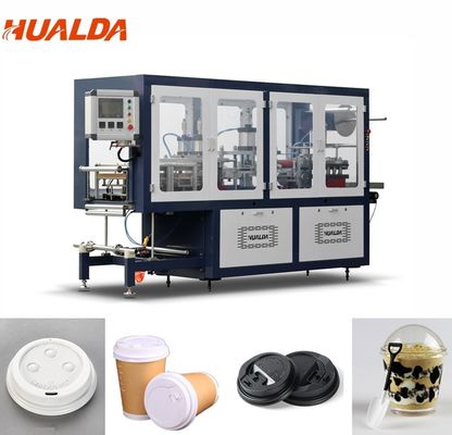 China Tampa plástica descartável automática que forma o milímetro da espessura da folha da máquina 0,1 a 1,5 fornecedor