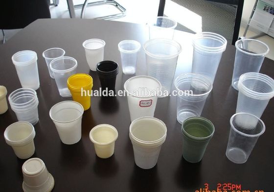Copo plástico automático completo que faz a máquina fornecedor