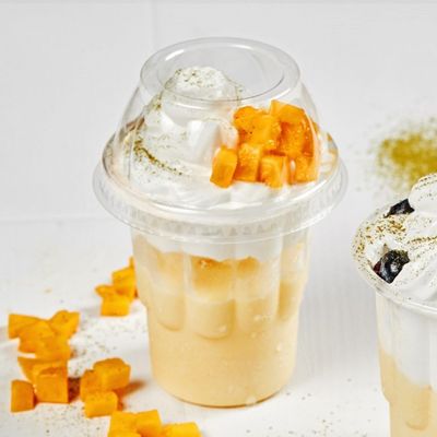 Máquina plástica fria do fabricante do copo do gelado do iogurte do recipiente de bebida fornecedor