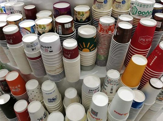 Máquina de embalagem durável 50 hertz trifásicos do copo de papel uma garantia do ano fornecedor