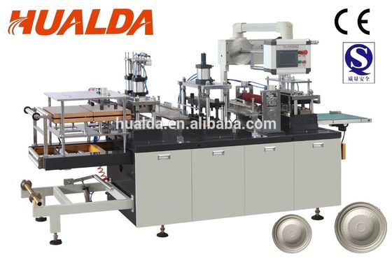 Tampa plástica de alta velocidade de Hualida HLD-450W que faz a máquina fornecedor