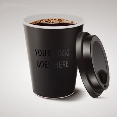 Tampa afastada plástica descartável do copo de café para KFC McDonald fornecedor