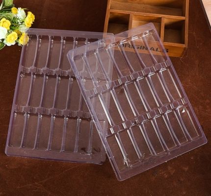 Cosmético plástico do PVC que empacota a bandeja vazia da paleta da sombra para os olhos que faz a máquina fornecedor