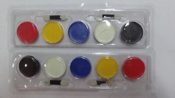 Cosmético plástico do PVC que empacota a bandeja vazia da paleta da sombra para os olhos que faz a máquina fornecedor