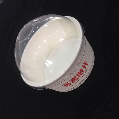 tampão redondo plástico pequeno claro da tampa da abóbada dos PP do produto comestível que forma fazendo a máquina para a bacia quente do almoço fornecedor