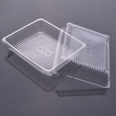 máquina thermoforming plástica para fazer a bandeja descartável do recipiente do bolo fornecedor