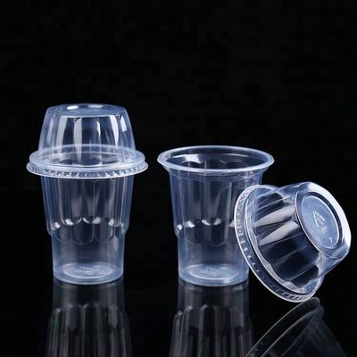 10oz eco-amigáveis baratos cancelam o copo plástico do ANIMAL DE ESTIMAÇÃO para o gelado com tampa fornecedor
