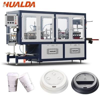 Tampa plástica automática do copo de café que forma o material de folha dos QUADRIS da máquina/PVC fornecedor
